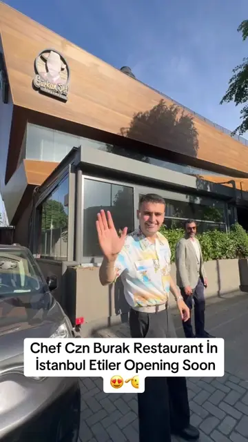 İstanbulda İkinci Chef Czn Burak Restaurant Yeni Restaurantımız Etilerde Açılıyor Teşekkür Ederiz😍🤲