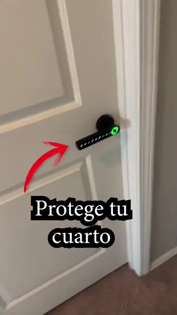 Puse a prueba la cerradura inteligente para tu habitación #longervideos 